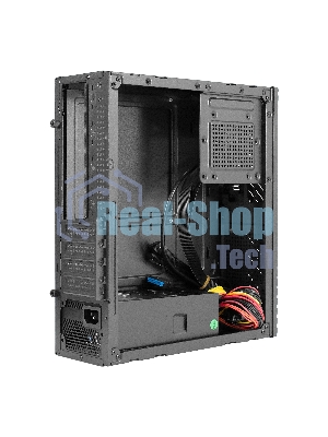 Компьютерный корпус Desktop ExeGate MI-302U-400 (mATX/mini-ITX, TPS400 8см, 1хUSB+1хUSB 3.0, HD аудио, черный)