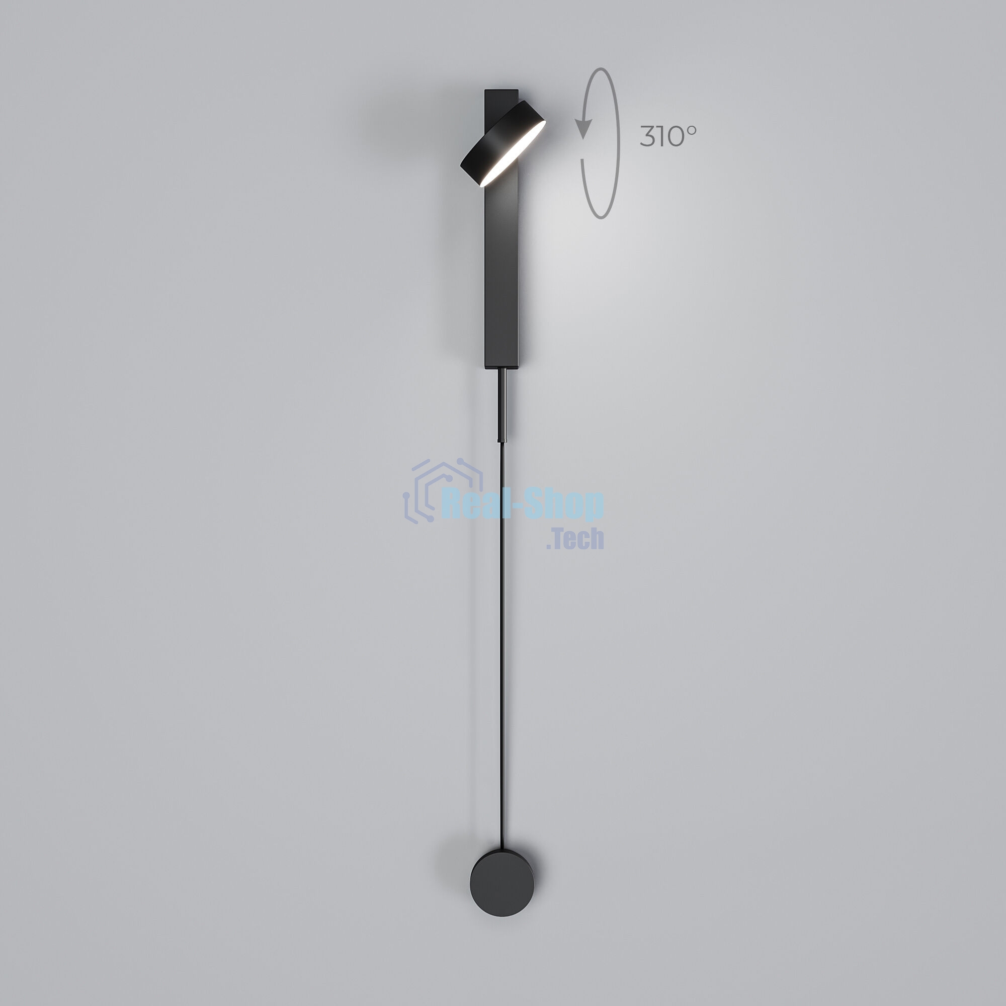40112/LED / Светильник настенный светодиодный Orco LED черный