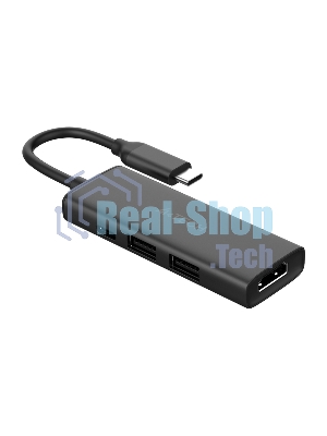 USB-концентратор A4Tech DST-40C, USB Type-C, USB/HDMI, USB Type-C