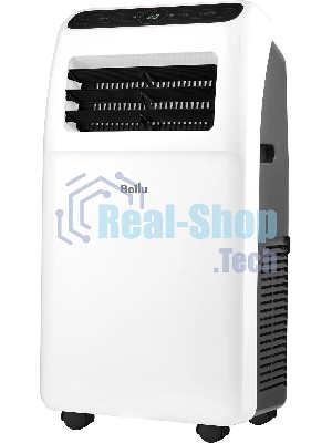 Кондиционер мобильный Ballu Aura BPAC-12 CP/N1_24Y 12000 BTU, 30 м², 52 дБ, охлаждение, осушение, белый