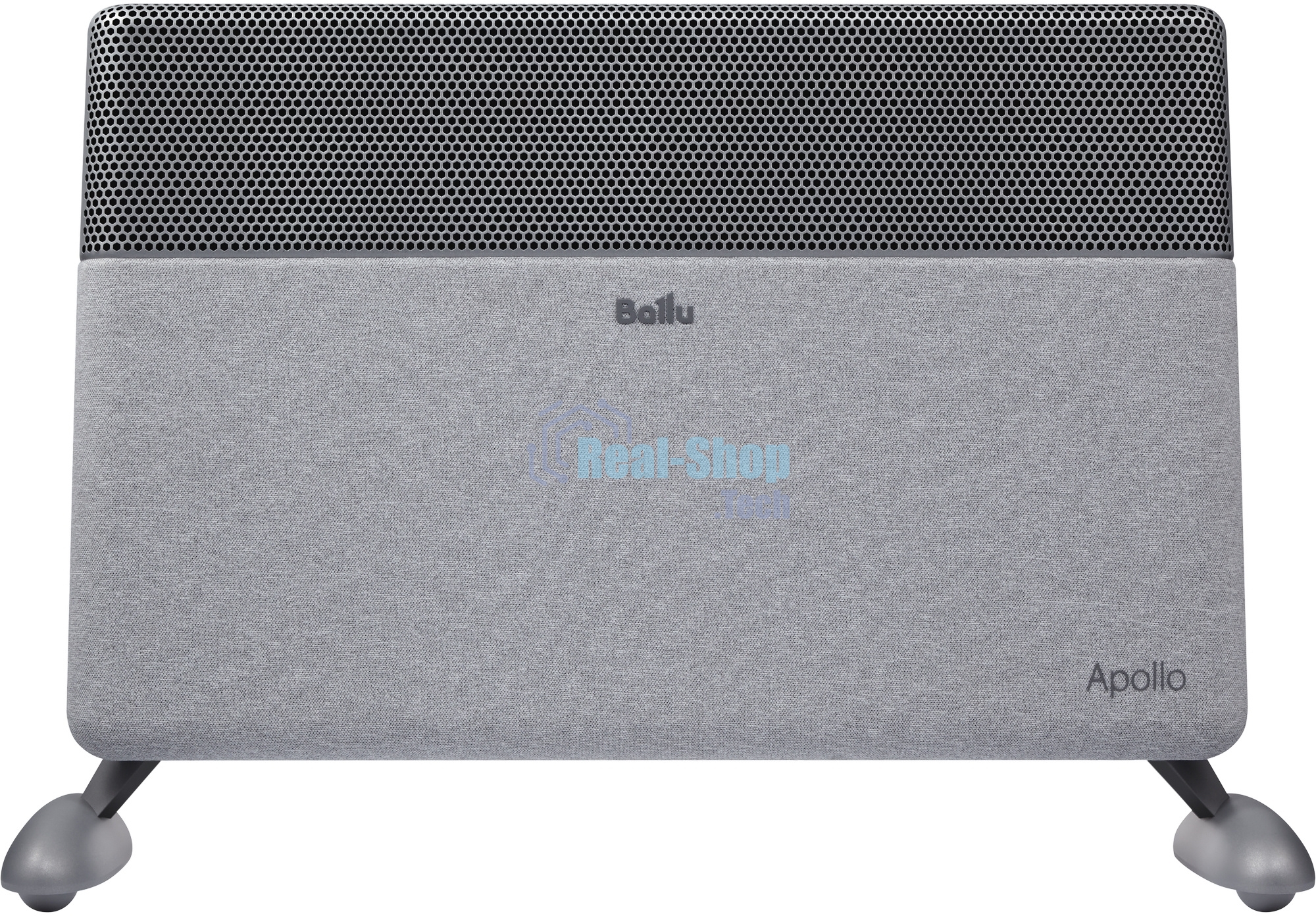 Конвектор электрический Ballu Apollo digital INVERTER Moon Gray BEC/ATI-1501 серый, 1500 Вт, 20 м2, термостат, дисплей, WiFi