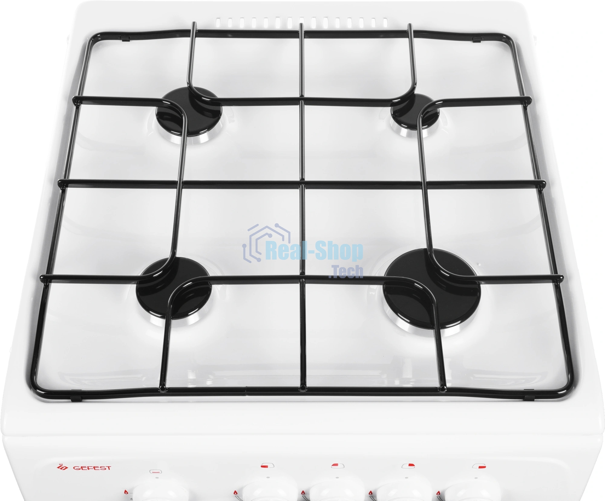 Плита газовая Gefest ПГ 3200-08 К35 белый, конфорок 4 шт, духовка 42 л, 50 см x 85 см x 53 см