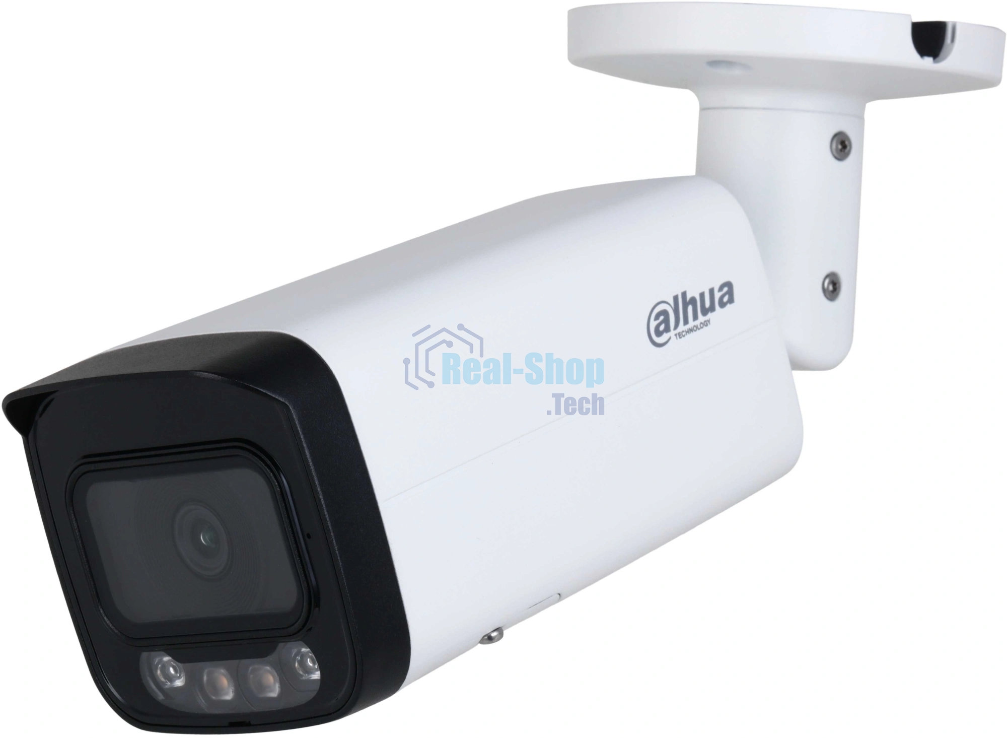 Камера видеонаблюдения Dahua DH-IPC-HFW2249TP-AS-IL-0360B, IP, 2 Мп, 3.6 мм, белая