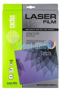 Пленка Cactus CS-LFA415050 A4/150г/м2/50л. для лазерной печати