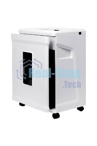 Шредер ГЕЛЕОС УМ26-5 (DIN P-5) фрагмент 1,9x10мм, 11 листов (70гр./м²), 26 литров, Уничт.скобы,скрепки,пл.карты,CD