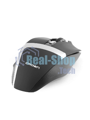 Мышь беспроводная Crown Gaming CMXG-801 черный, 1600 dpi, радиоканал, USB, кнопки - 7