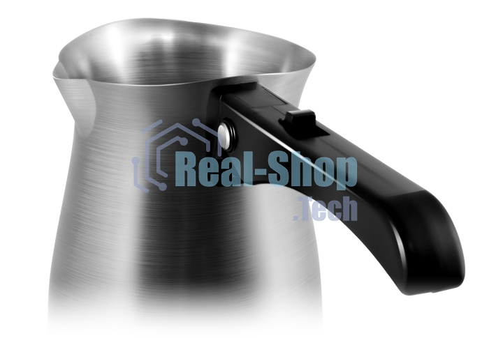 Электрическая турка Centek CT-1099 SS серебристый, исп. кофе - молотый, 0.5 л, 480 Вт