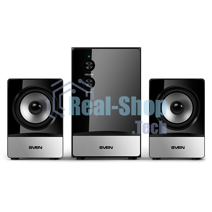Акустическая система SVEN MS-90 черный (2x2.5W+ сабвуфер 5W, дерево)