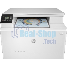 МФУ лазерное HP Color LaserJet Pro MFP M182n (7KW54A), A4, цветной, печ. до 16 стр/мин., 600 x 600 dpi (печать) 1200x1200dpi (скан.), USB, RJ-45, Air Print, Mopria