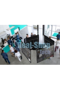 Потолочный кронштейн ONKRON CPRO2L-4 для 4 телевизоров 32”- 55