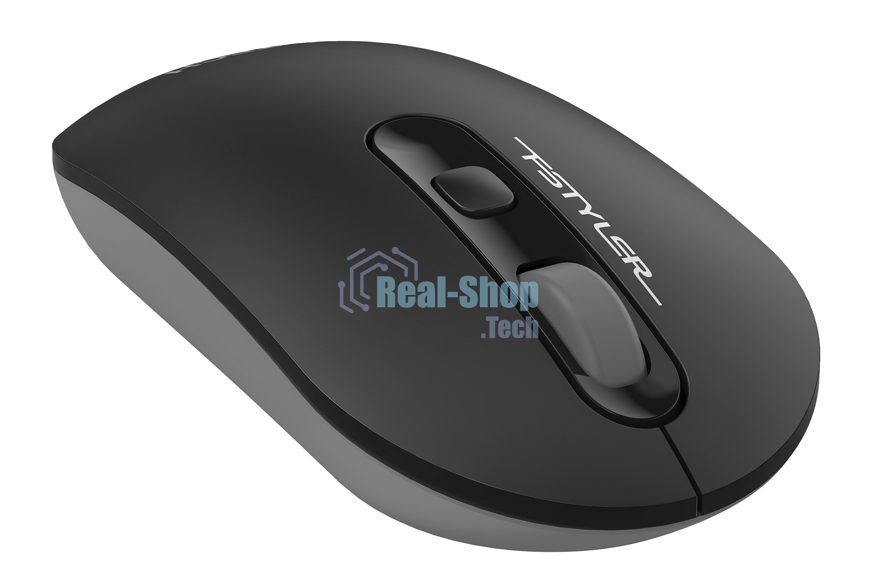 Мышь беспроводная A4Tech Fstyler FG20 серый, 2000 dpi, радиоканал, USB, кнопки - 4