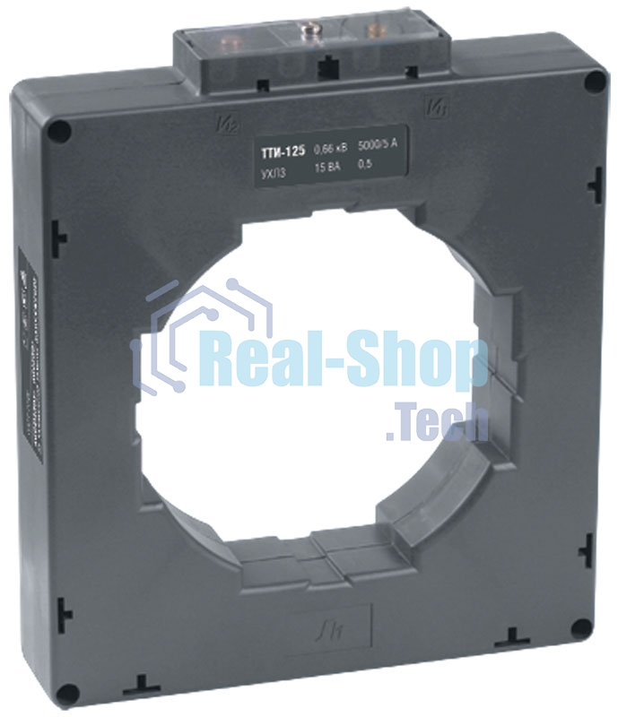 Трансформатор тока IEK ТТИ-125 3000/5А 15ВА класс 0,5S
