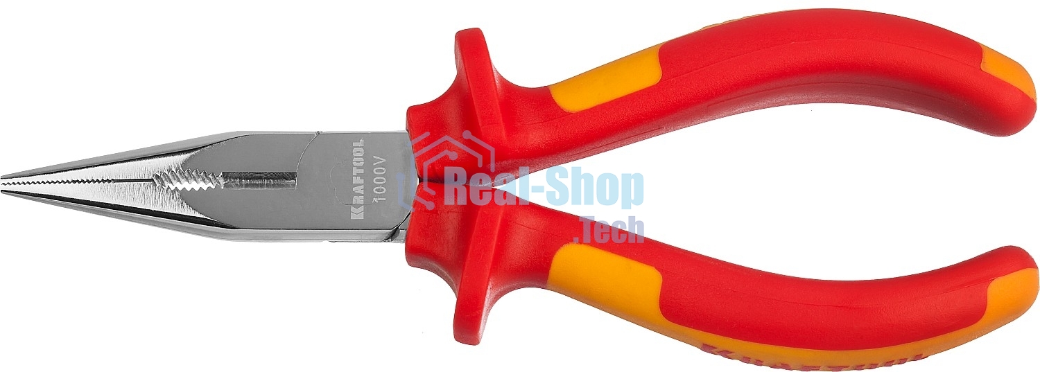 Тонконосы KRAFTOOL 2202-3-16_z01 electro-kraft cr-mo сталь двухкомп. рукоят. хром. покр. 160мм