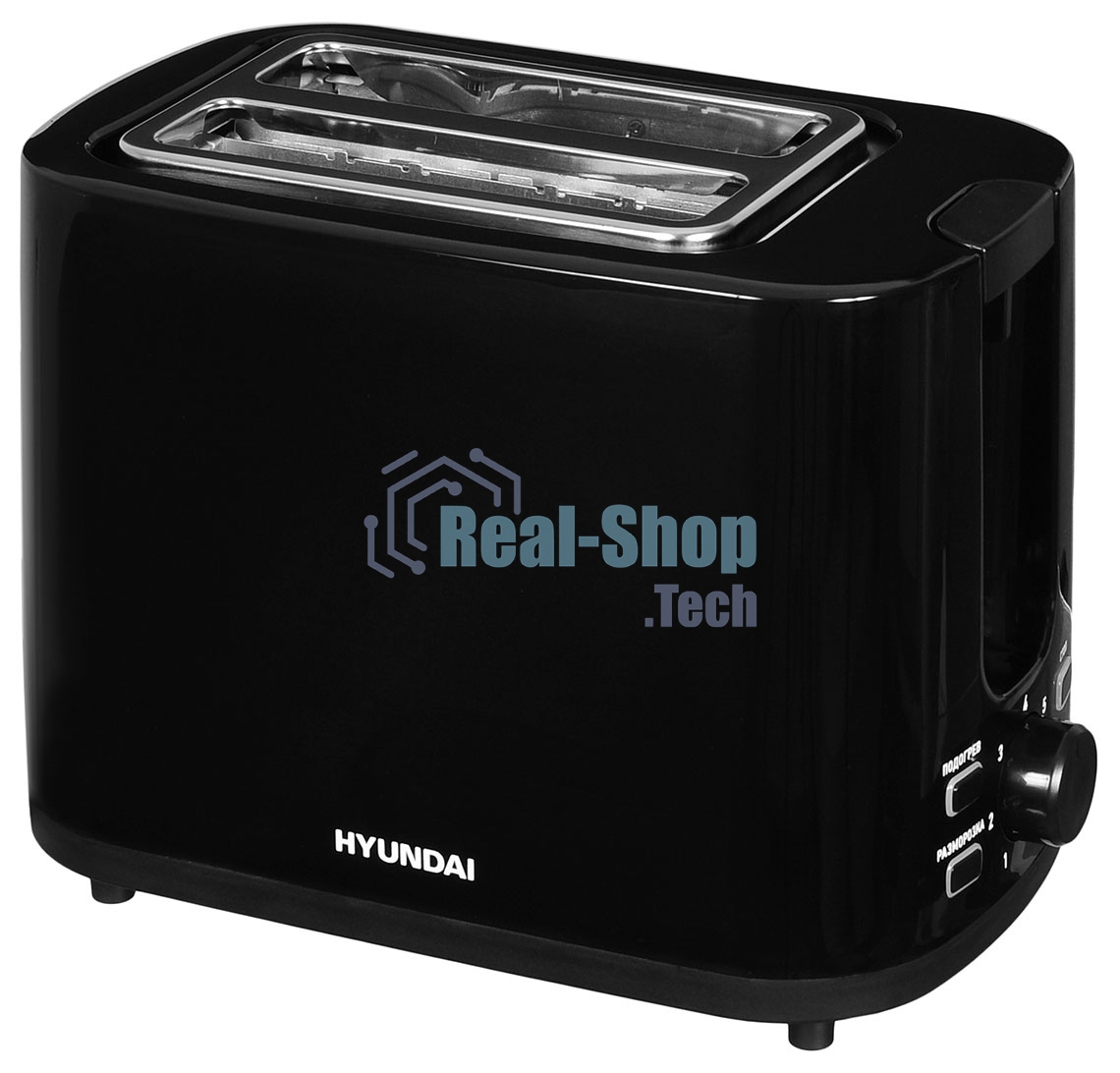 Тостер Hyundai HYT-3501 900Вт черный