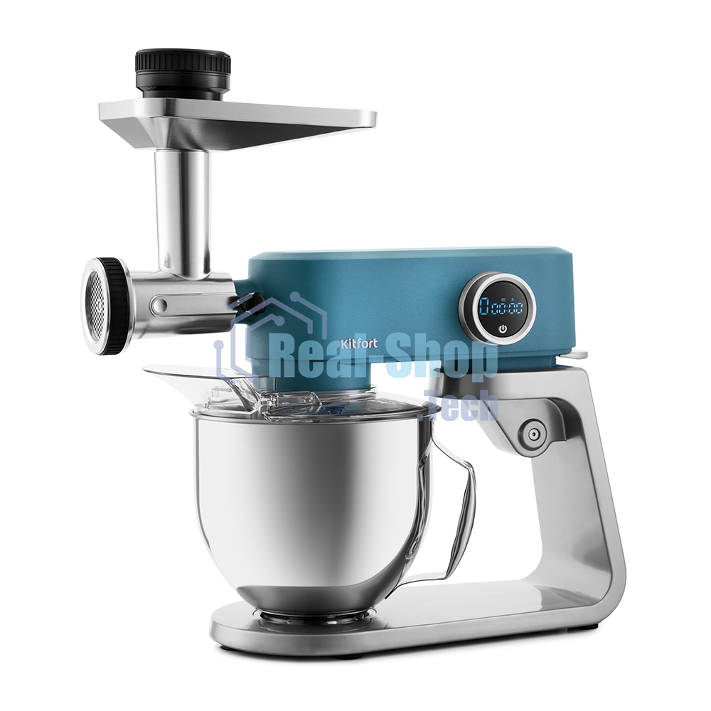 Миксер планетарный Kitfort KT-1391-2 800Вт синий