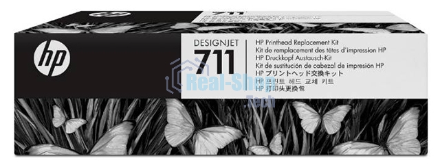 Комплект для замены печатающей головки HP 711 C1Q10A для HP Designjet T120/T520