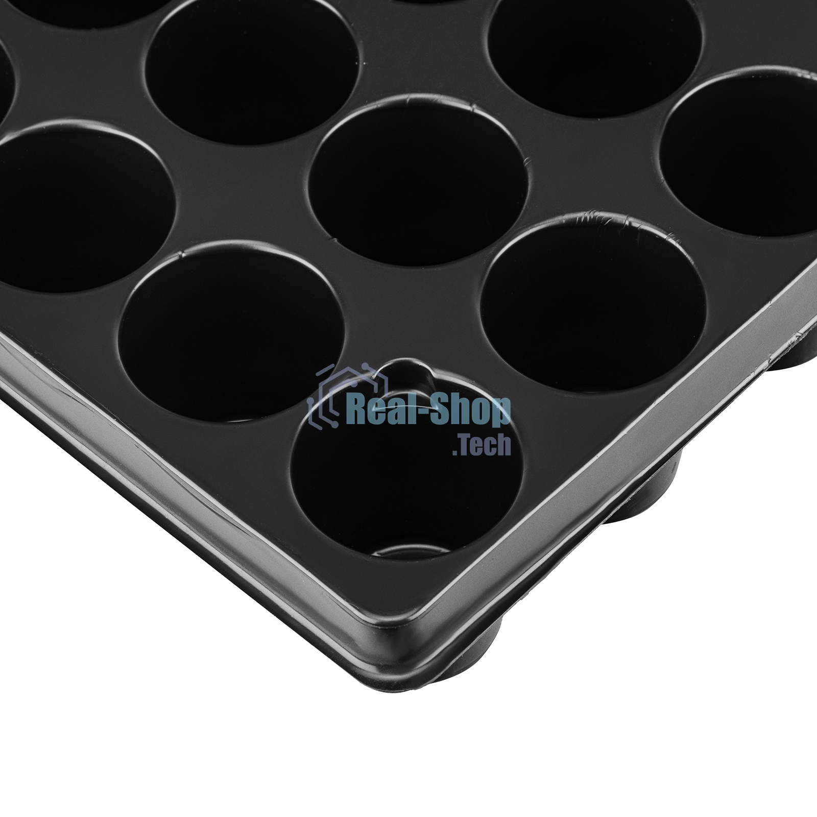 Кассета Россия для рассады, 52x31 см, высота 6 см, 54 ячейки, полистирол 64313