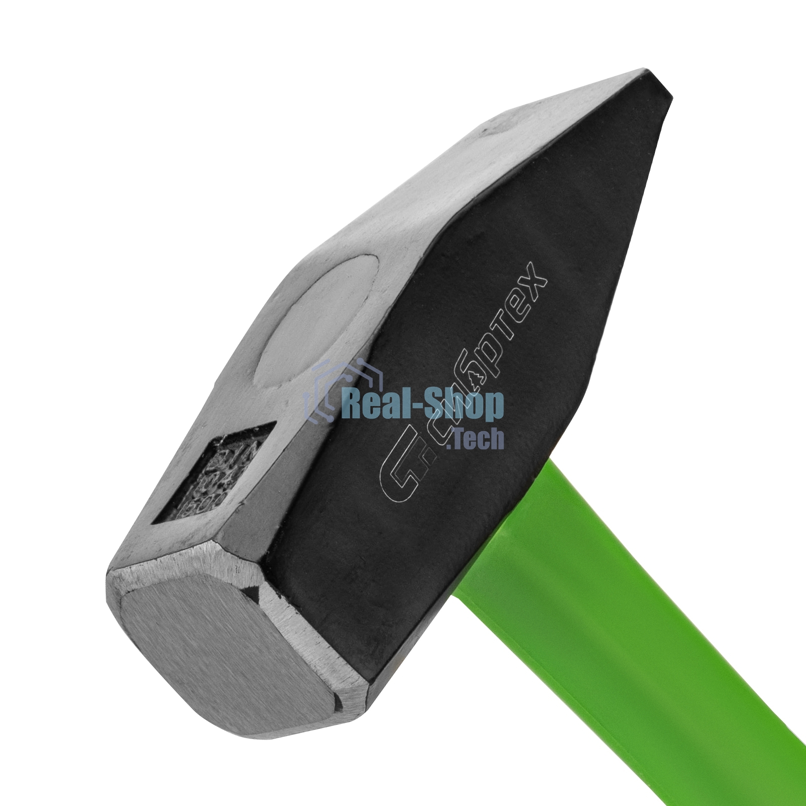 Молоток Сибртех слесарный, 1500 г, фибергласовая обрезиненная рукоятка