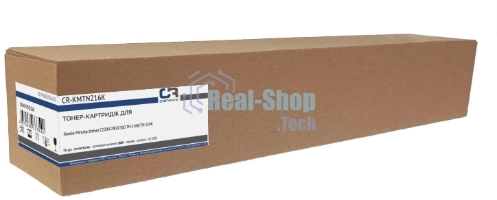 Картридж лазерный CopyRite CR-KMTN216K TN-216K/TN-319K черный (29000 стр.) для Konica Minolta C220/C280/C360
