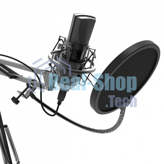 Микрофон Ritmix RDM-180 черный