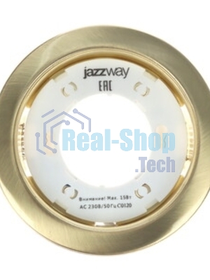 Светильник JazzWay PGX53 10639.23 зол. мат. 106х39мм