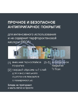 Сковорода Rondell 26 см, Walzer