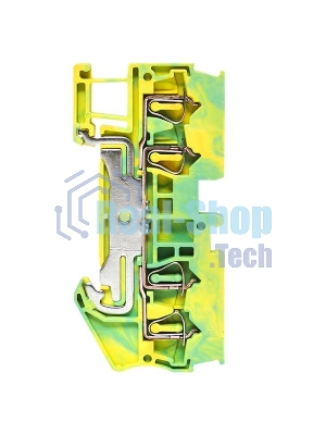 Колодка клеммная JXB-ST-2.5 земля самозажимная PROxima EKF plc-jxb-st-2.5-pen