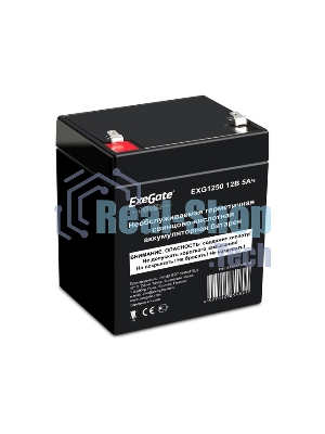 Батарея для ИБП ExeGate EP211732RUS HR 12-5/EXG1250 (12V 5Ah 1221W), клеммы F2