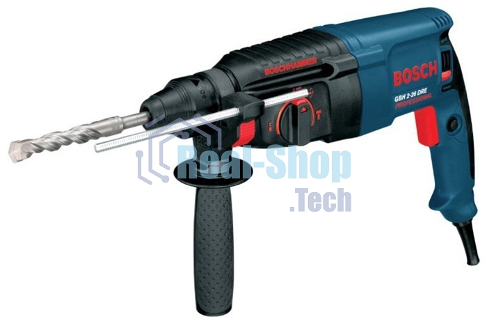 Перфоратор Bosch GBH 2-26 DRE Professional патрон:SDS-plus уд.:2.7Дж 800Вт (кейс в комплекте)