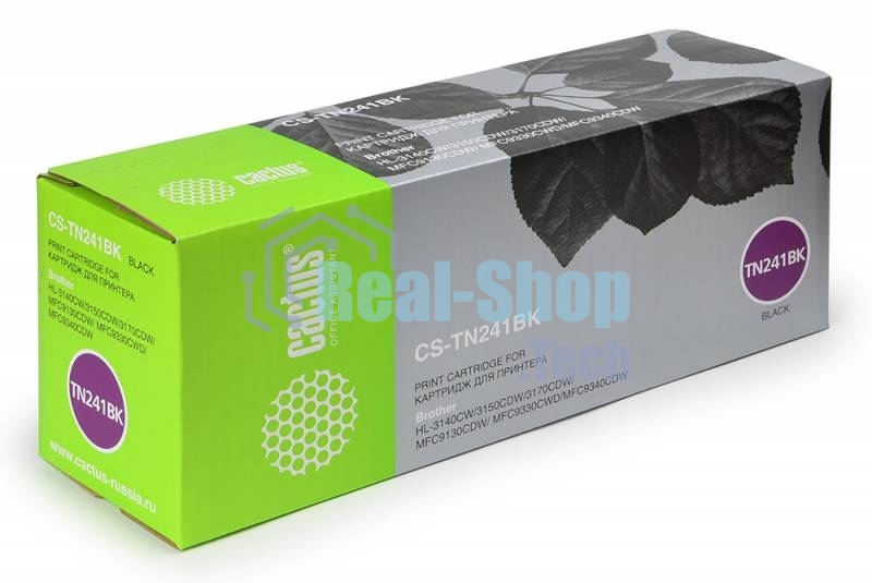 Картридж лазерный Cactus CS-TN241BK черный (2500 стр.) для Brother HL-3170CDW