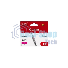 Картридж струйный Canon CLI-481XL M EMB для TS6140/TS8140/TS9140/TR8540. Пурпурный. 466 страниц.