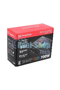 Блок питания Thermaltake Smart RGb (PS-SPR-0700NHSAWE-1), 700Вт, 80 PLUS, 120мм, черный