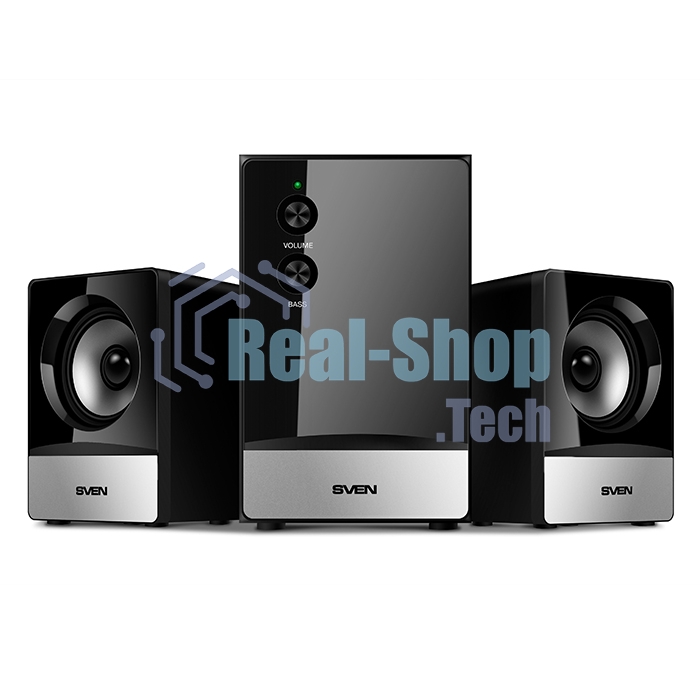 Акустическая система SVEN MS-90 черный (2x2.5W+ сабвуфер 5W, дерево)