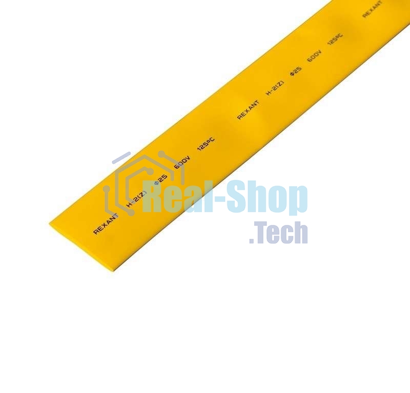 Трубка термоусадочная Rexant 22-5002 25.0/12.5 1 м желтый