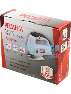 Лобзик электрический Ресанта Л-55/600 600Вт 3000ходов/мин от электросети