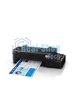 Принтер струйный Epson L121 (C11CD76414), A4, цветной, печ. до 9 стр/мин. (ч/б) до 4.8 стр/мин. (цвет), 720 x 720 dpi, USB