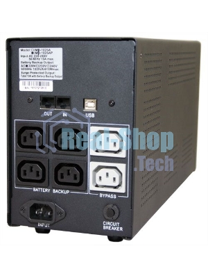 Источник бесперебойного питания Powercom Imperial IMP-1500AP 900Вт 1500ВА черный