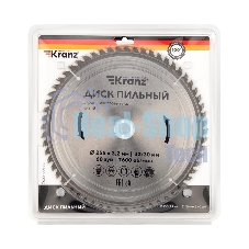 Диск пильный Kranz 255 мм х 60 зуб х 32/30 мм