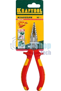 Тонконосы KRAFTOOL 2202-3-16_z01 electro-kraft cr-mo сталь двухкомп. рукоят. хром. покр. 160мм