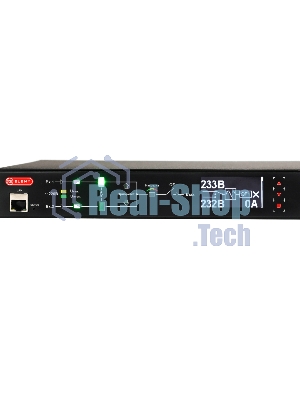 Автоматический ввод резерва ELEMY RACK ATS, 1U, 220В, 32А, OLED, Ethernet, in (2) IEC309, out (2) C19 (9) C13