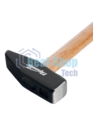 Молоток слесарный Sparta 1500 г, квадратный боек, деревянная рукоятка