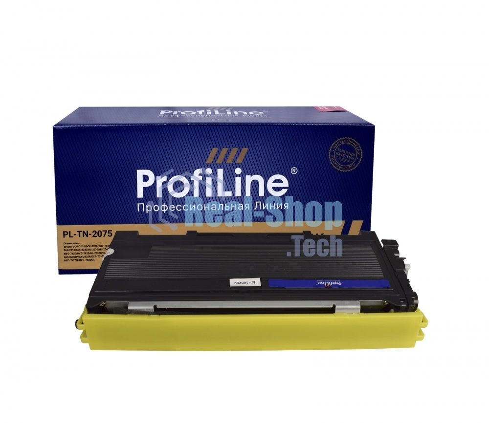 Картридж ProfiLine PL-TN-2075 для принтеров Brother HL-2030/2040/2045/2050/2070/2075N/DCP-7010/7020/7025/FAX-2820/2920/MFC-7220/7225/7420/7820/7820N 2500 копий