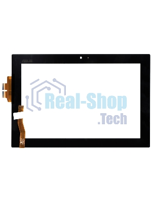 Сенсорное стекло (тачскрин) для Asus Padfone A66 station, черное