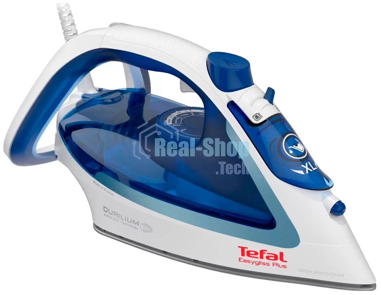 Утюг Tefal FV5736E0 2500Вт, 220г, синий