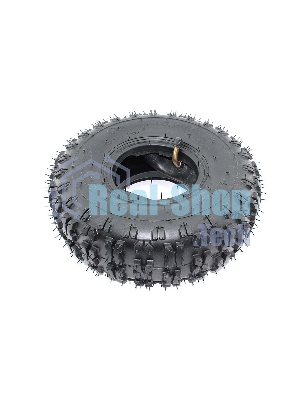 Покрышка колеса с камерой для снегоуборщика 10x4.10-4 144040