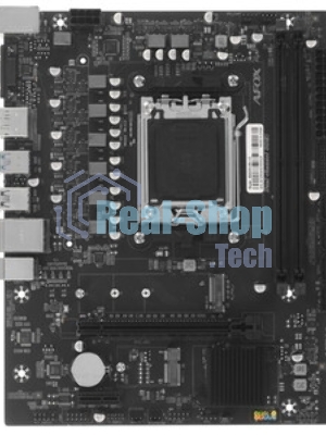 Материнская плата AFOX B650D5-MA-V2, AM5, AMD B650, 2xDDR5, 4xSATA, 1xM.2, 1xPCIe 4.0 x16, 1xPCIe x1, 1xHDMI, 1xDP, 1xVGA, 1x 1Gb LAN, 8xUSB-A (3x3.2 Gen 1, 5x2.0), 3x3.5 мм, 5.1, microATX