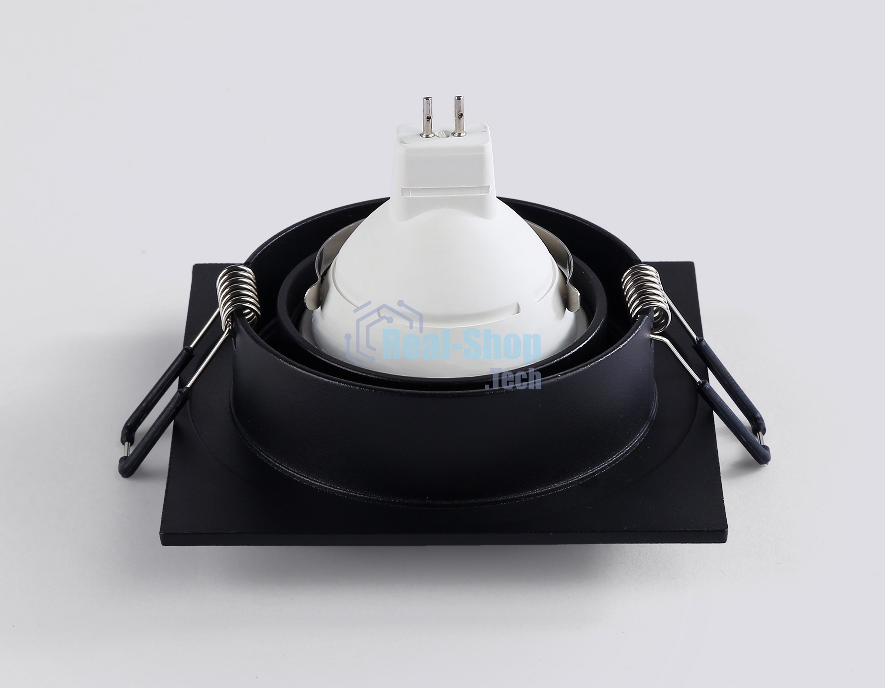 Светильник встраиваемый Ambrella light TN102729 BK черный GU5.3 92*92*23