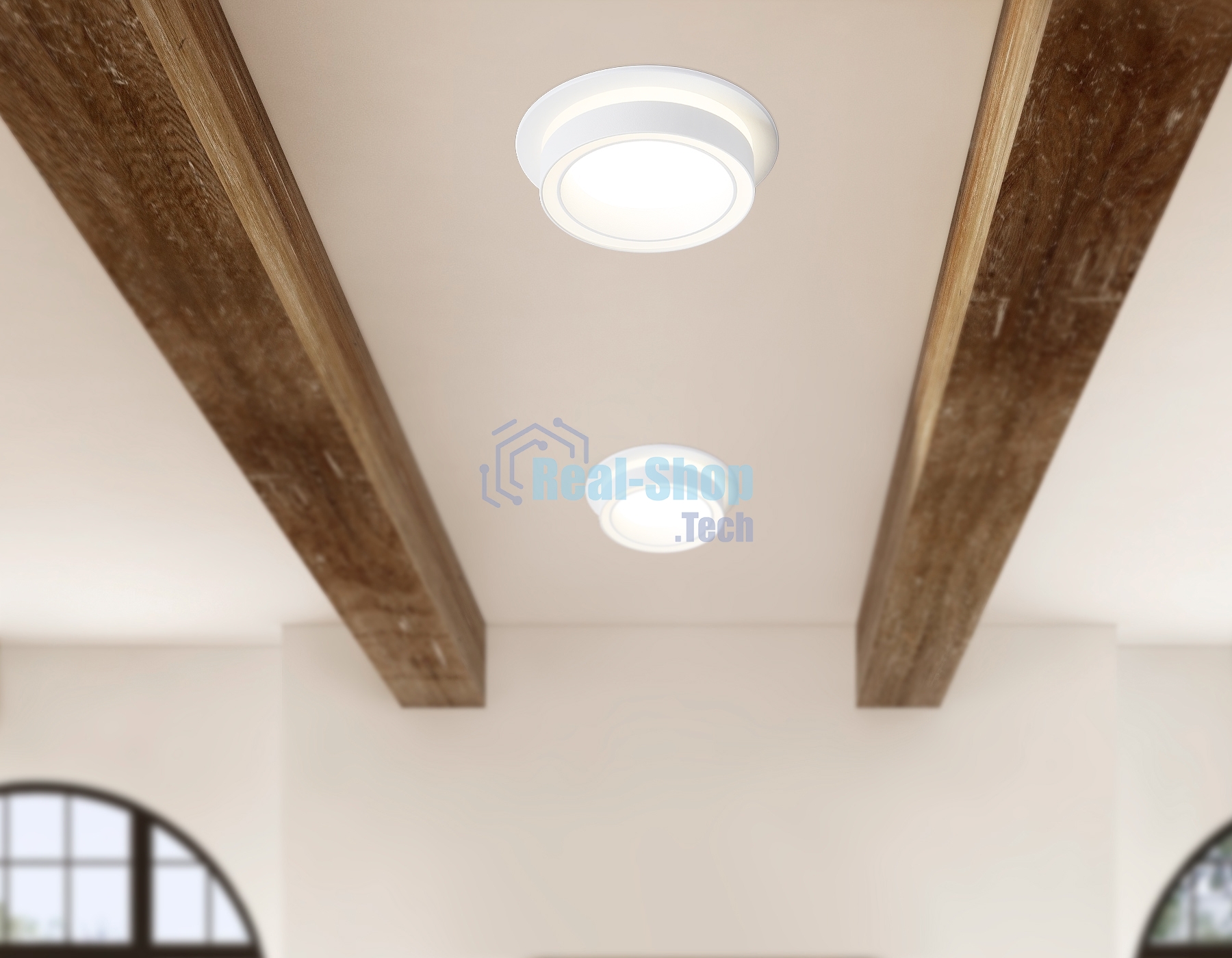 Светильник Ambrella light TN5240 WH белый GX53 D110*42