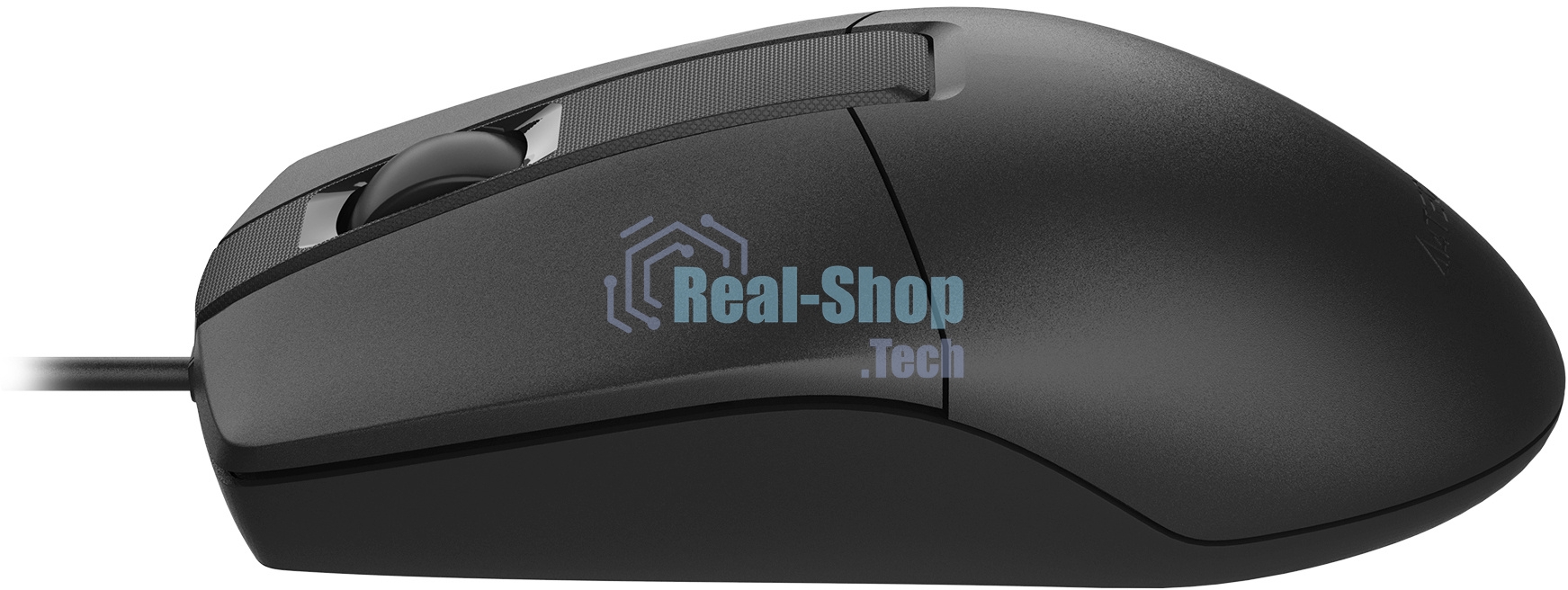 Мышь проводная A4Tech OP-335S черный, 1200 dpi, USB Type-A, кнопки - 3