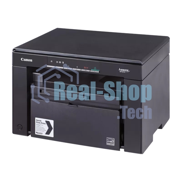 МФУ лазерное Canon i-SENSYS MF3010 (5252B004), A4, ч/б, печ. 18 стр/мин., скан. до 18 стр/мин., 600 x 1200 dpi (печать) 600x600dpi (сканер), USB 2.0